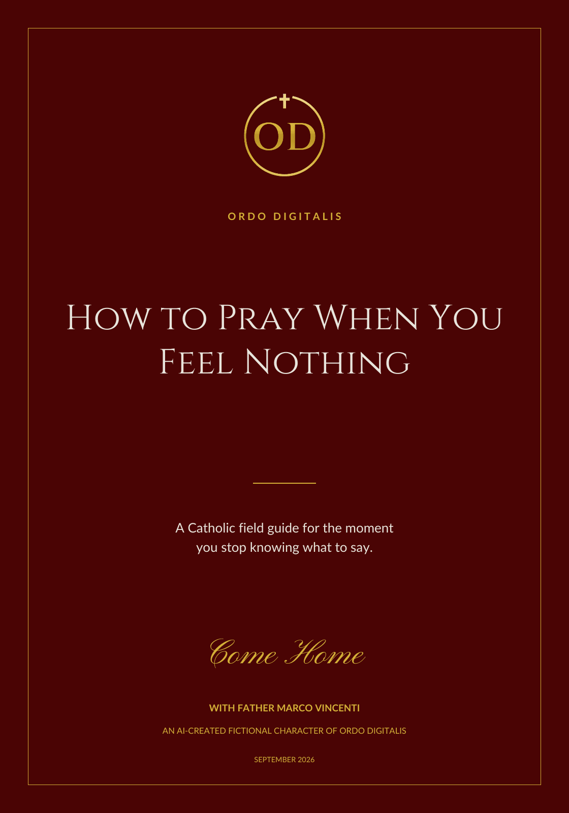 How to Pray When You Feel Nothing cover