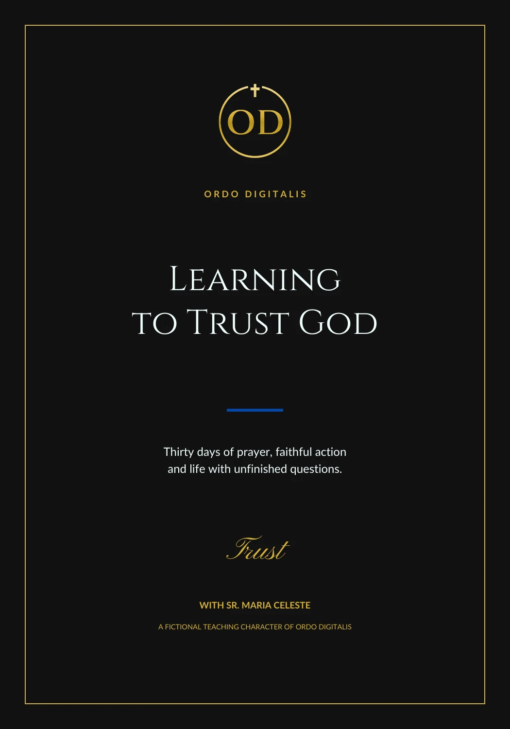 Learning to Trust God cover