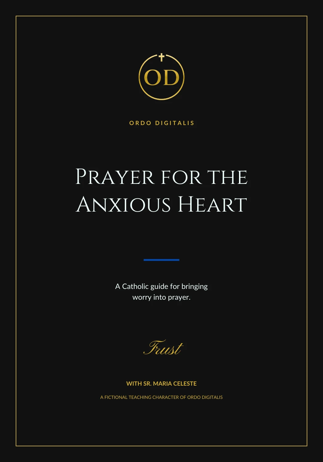 Prayer for the Anxious Heart cover
