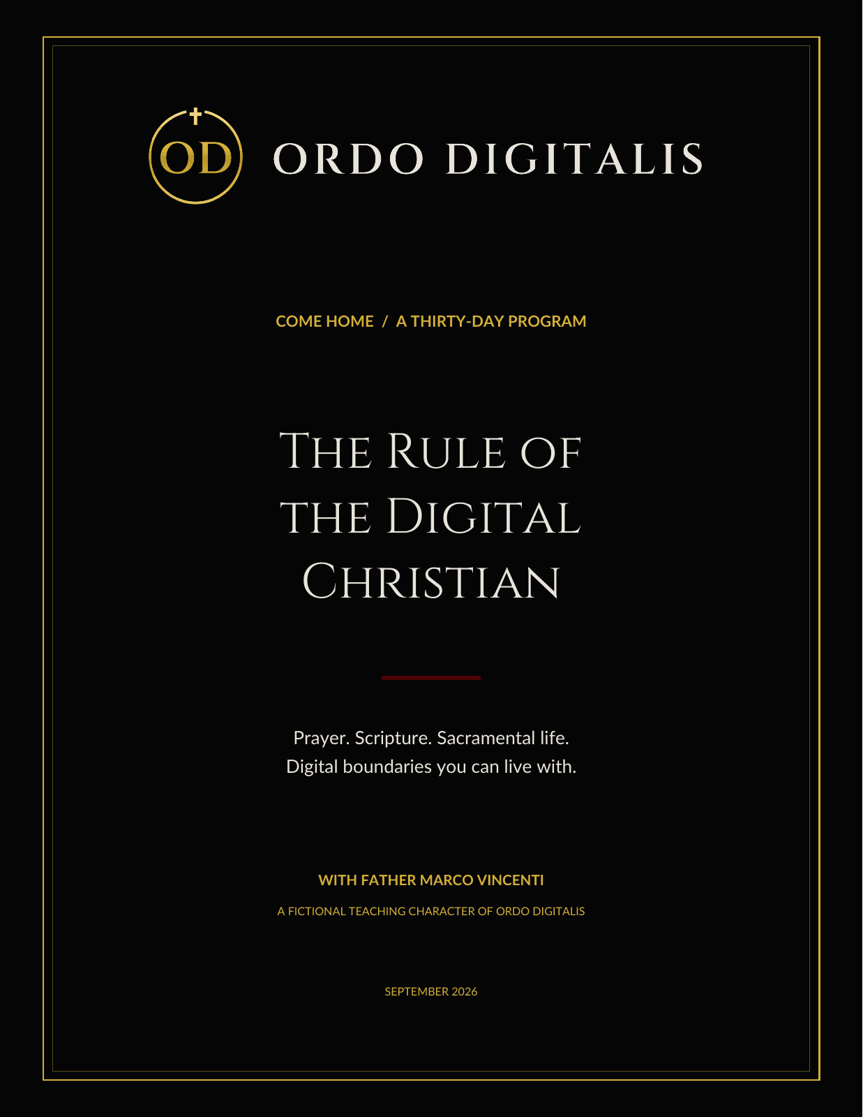 The Rule of the Digital Christian cover